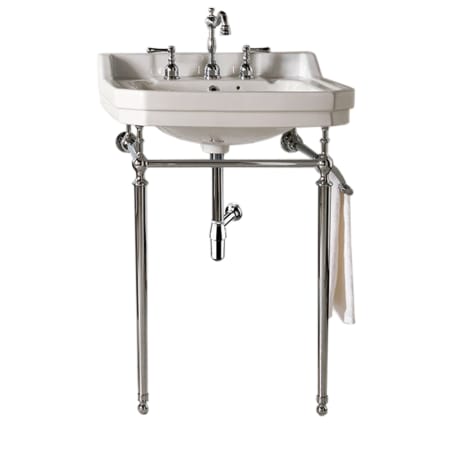 A large image of the James Martin Vanities 318-V24-CRM Chrome