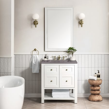 A large image of the James Martin Vanities 330-V30-3GEX Alternate Image