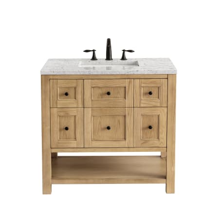 A large image of the James Martin Vanities 330-V36-3EJP Light Natural Oak