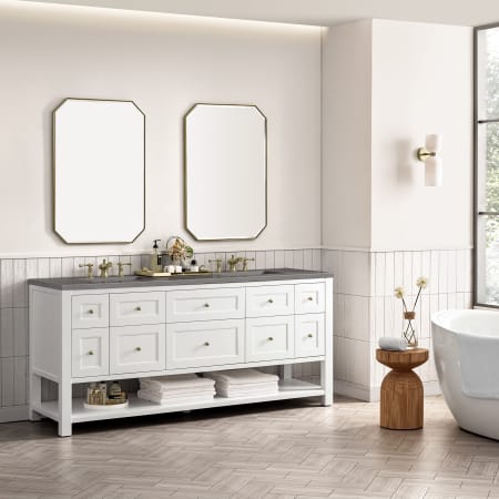 A large image of the James Martin Vanities 330-V72-3GEX Alternate Image
