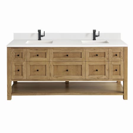 A large image of the James Martin Vanities 330-V72-1WZ Light Natural Oak