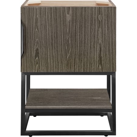 A large image of the James Martin Vanities 388-V24-MBK Ash Gray