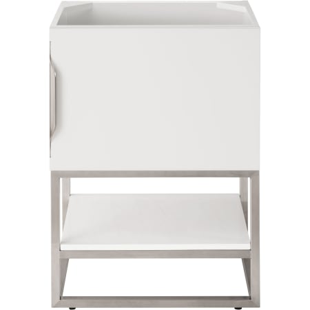 A large image of the James Martin Vanities 388-V24-BNK Glossy White