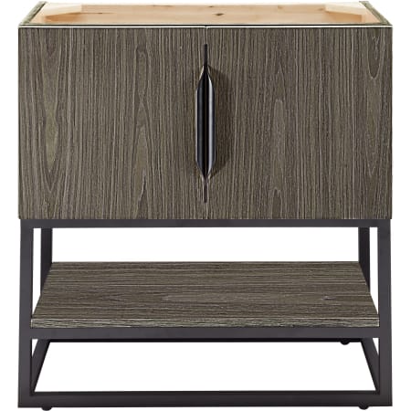 A large image of the James Martin Vanities 388-V31.5-MBK Ash Gray