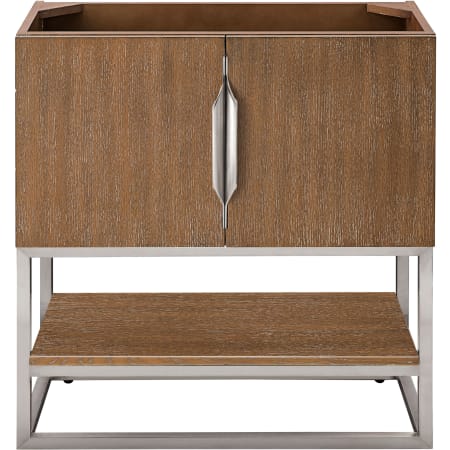 A large image of the James Martin Vanities 388-V31.5-BNK Latte Oak