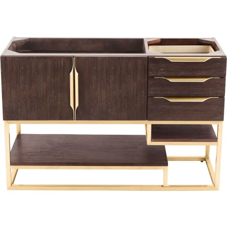 A large image of the James Martin Vanities 388-V48-RG Coffee Oak