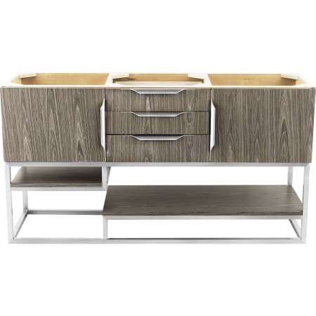 A large image of the James Martin Vanities 388-V59D-BN Ash Gray