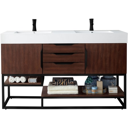 A large image of the James Martin Vanities 388-V59D-MB-GW Coffee Oak