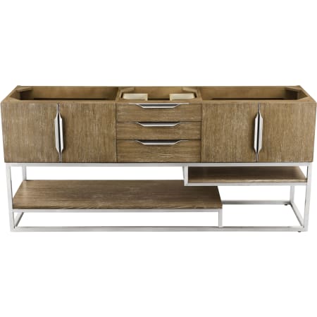 A large image of the James Martin Vanities 388-V72D-BN Latte Oak