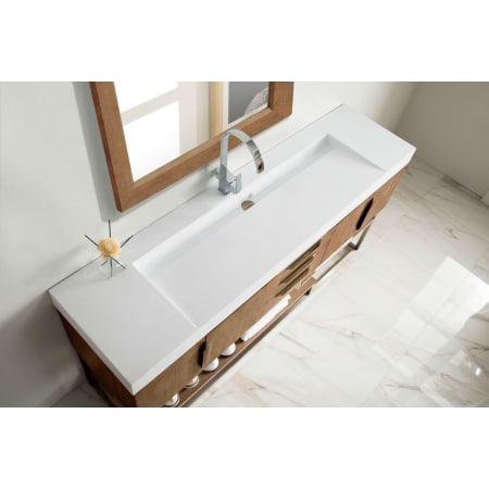 A large image of the James Martin Vanities 388-V72S-BN-GW Alternate Image