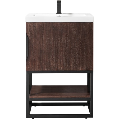 A large image of the James Martin Vanities 388V24MBKWG Coffee Oak