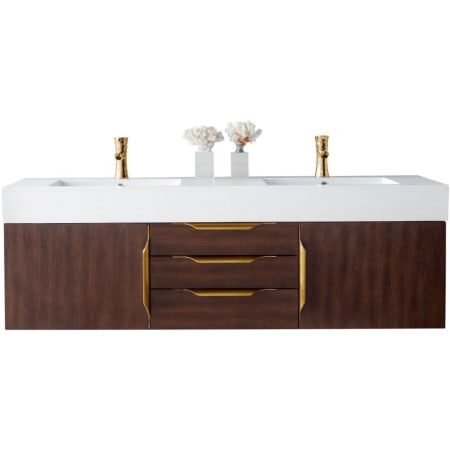 A large image of the James Martin Vanities 389-V59D-G-GW Coffee Oak