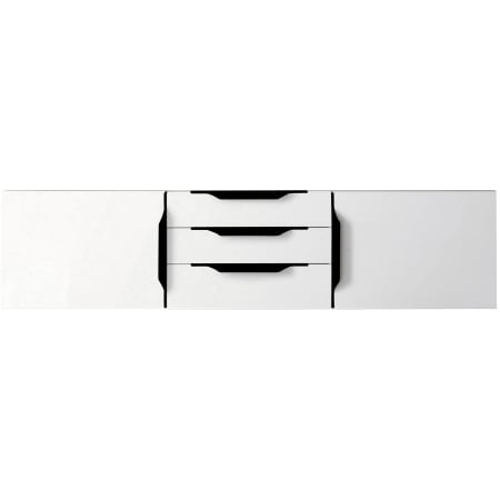 A large image of the James Martin Vanities 389-V59D-MB Glossy White