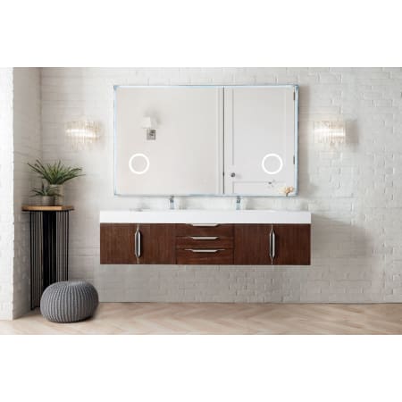 A large image of the James Martin Vanities 389-V72D-A-GW Alternate Image