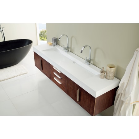 A large image of the James Martin Vanities 389-V72D-A-GW Alternate Image