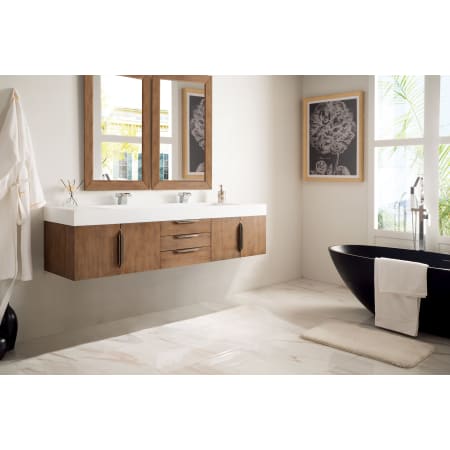 A large image of the James Martin Vanities 389-V72D-A-GW Alternate Image