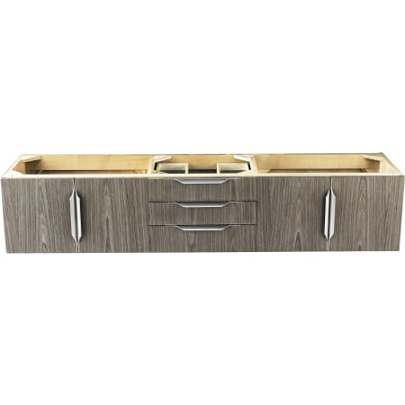 A large image of the James Martin Vanities 389-V72D-A Ash Gray