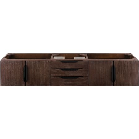 A large image of the James Martin Vanities 389-V72D-MB Coffee Oak