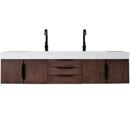 A large image of the James Martin Vanities 389-V72D-MB-GW Coffee Oak