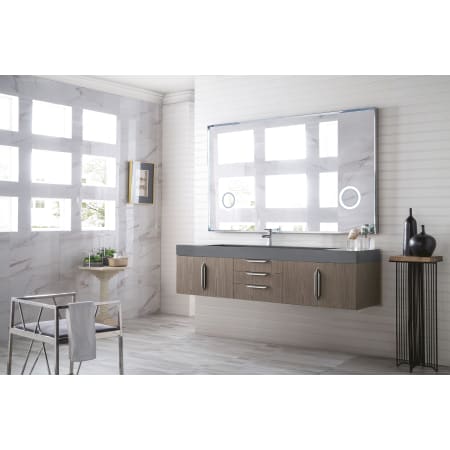 A large image of the James Martin Vanities 389-V72S-A-DGG Alternate Image