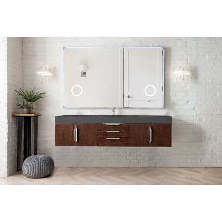 A large image of the James Martin Vanities 389-V72S-A-DGG Alternate Image
