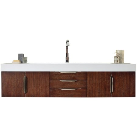 A large image of the James Martin Vanities 389-V72S-A-GW Coffee Oak