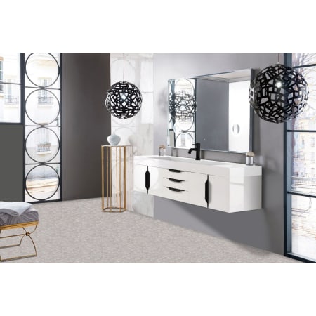 A large image of the James Martin Vanities 389-V72S-MB-GW Alternate Image