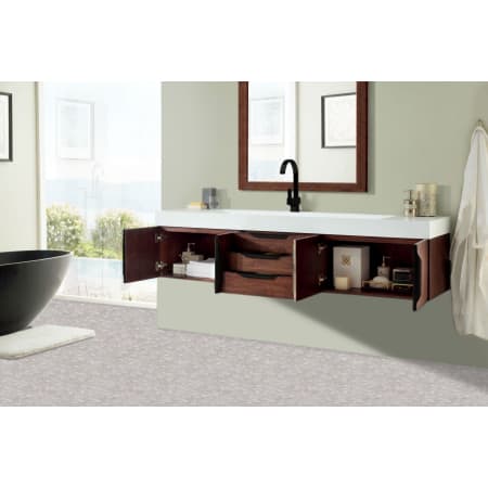 A large image of the James Martin Vanities 389-V72S-MB-GW Alternate Image