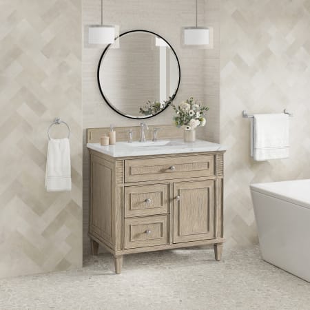 A large image of the James Martin Vanities 424-V36-3ENC Alternate Image