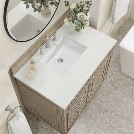 A large image of the James Martin Vanities 424-V36-3LDL Alternate Image