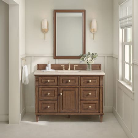 A large image of the James Martin Vanities 424-V48-3EMR Alternate Image