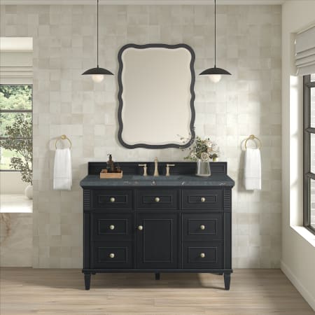 A large image of the James Martin Vanities 424-V48-3PBL Alternate Image