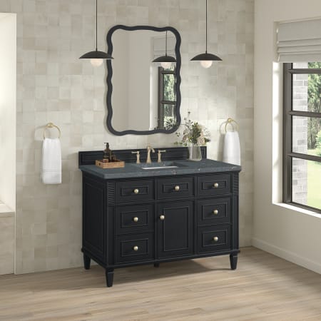 A large image of the James Martin Vanities 424-V48-3PBL Alternate Image