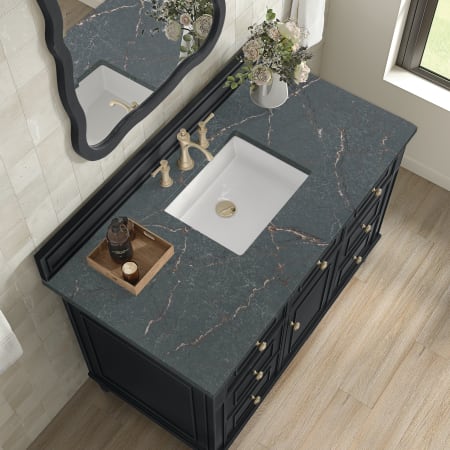 A large image of the James Martin Vanities 424-V48-3PBL Alternate Image