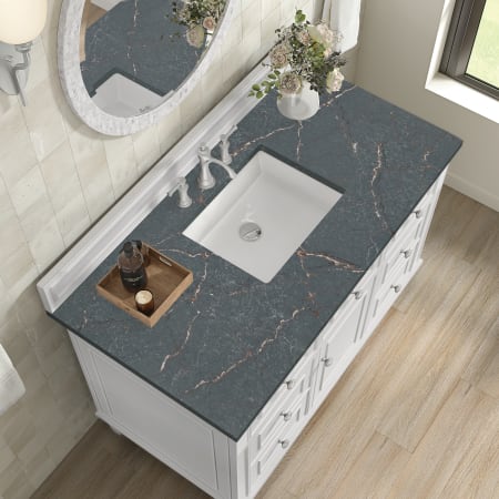 A large image of the James Martin Vanities 424-V48-3PBL Alternate Image