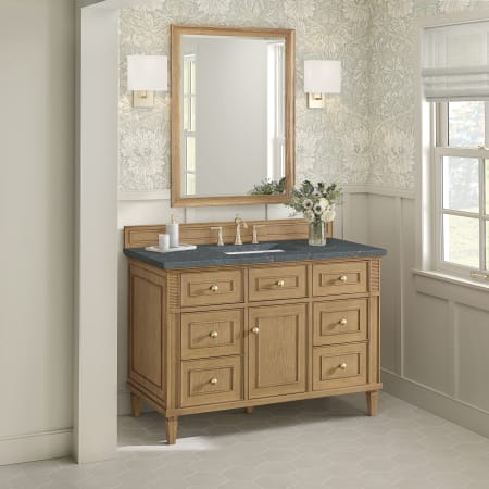 A large image of the James Martin Vanities 424-V48-3PBL Alternate Image