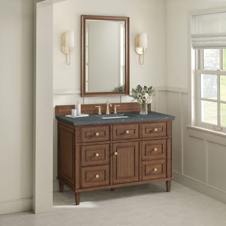 A large image of the James Martin Vanities 424-V48-3PBL Alternate Image