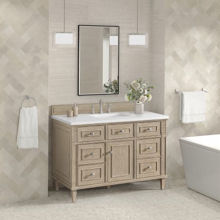 A large image of the James Martin Vanities 424-V48-3WZ Alternate Image