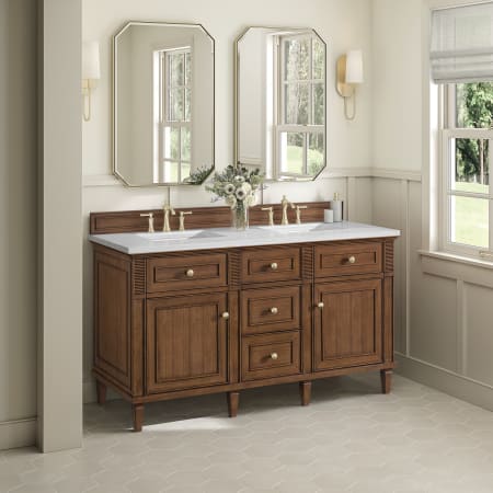 A large image of the James Martin Vanities 424-V60D-3AF Alternate Image