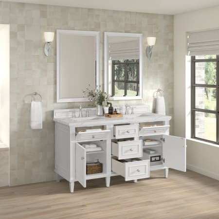 A large image of the James Martin Vanities 424-V60D-3ENC Alternate Image