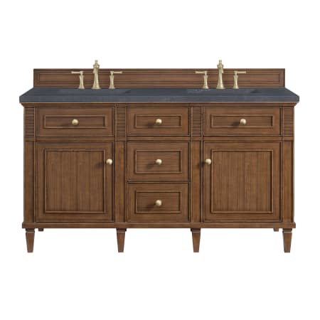 A large image of the James Martin Vanities 424-V60D-3CSP Mid-Century Walnut