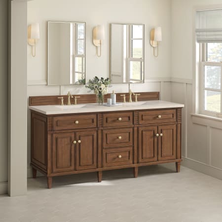 A large image of the James Martin Vanities 424-V72-3EMR Alternate Image