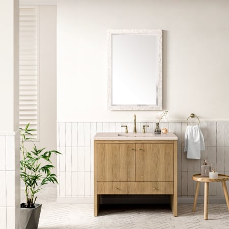 A large image of the James Martin Vanities 435-V36-3EMR Alternate Image