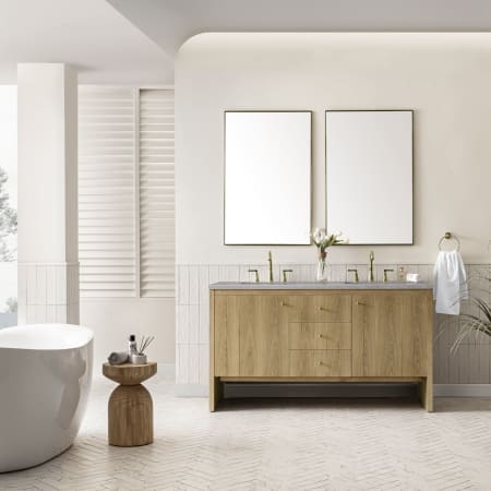 A large image of the James Martin Vanities 435-V60D-3ESR Alternate Image