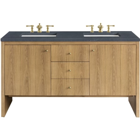 A large image of the James Martin Vanities 435-V60D-3CSP Light Natural Oak