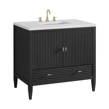 A large image of the James Martin Vanities 485-V36-3AF Alternate Image