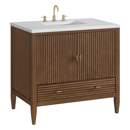 A large image of the James Martin Vanities 485-V36-3AF Alternate Image