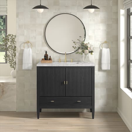 A large image of the James Martin Vanities 485-V36-3EJP Alternate Image