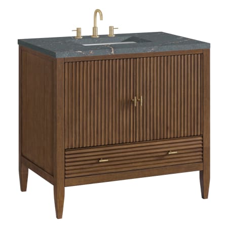 A large image of the James Martin Vanities 485-V36-3PBL Alternate Image