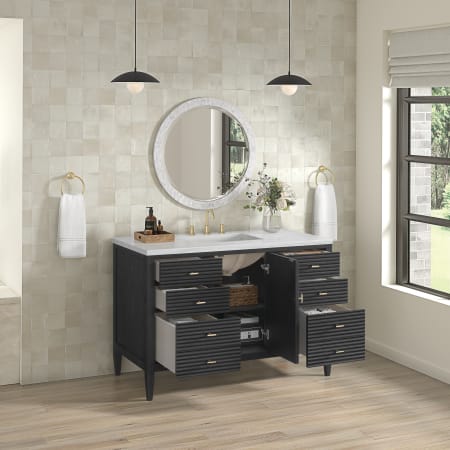 A large image of the James Martin Vanities 485-V48-3AF Alternate Image